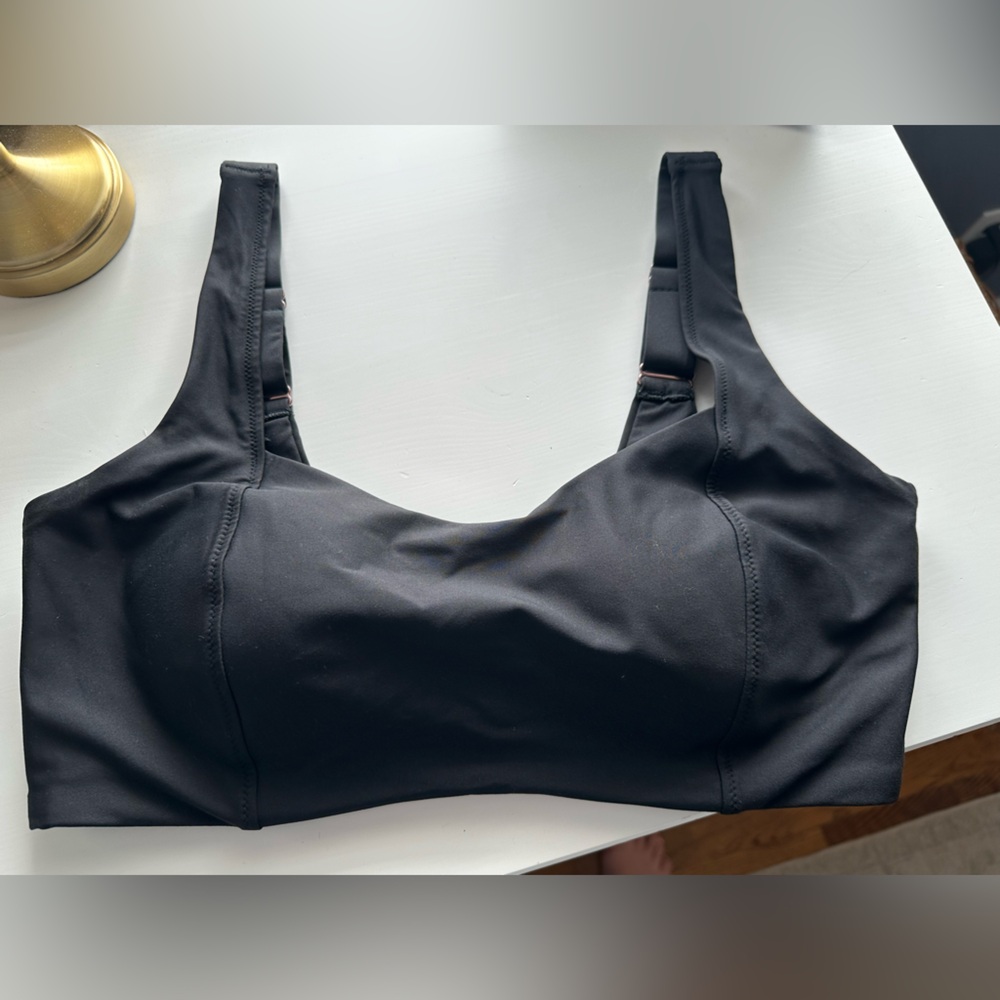 Calia black large bikini top